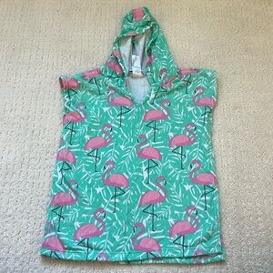 Toddler girl flamingo beach cover up aged 1-3